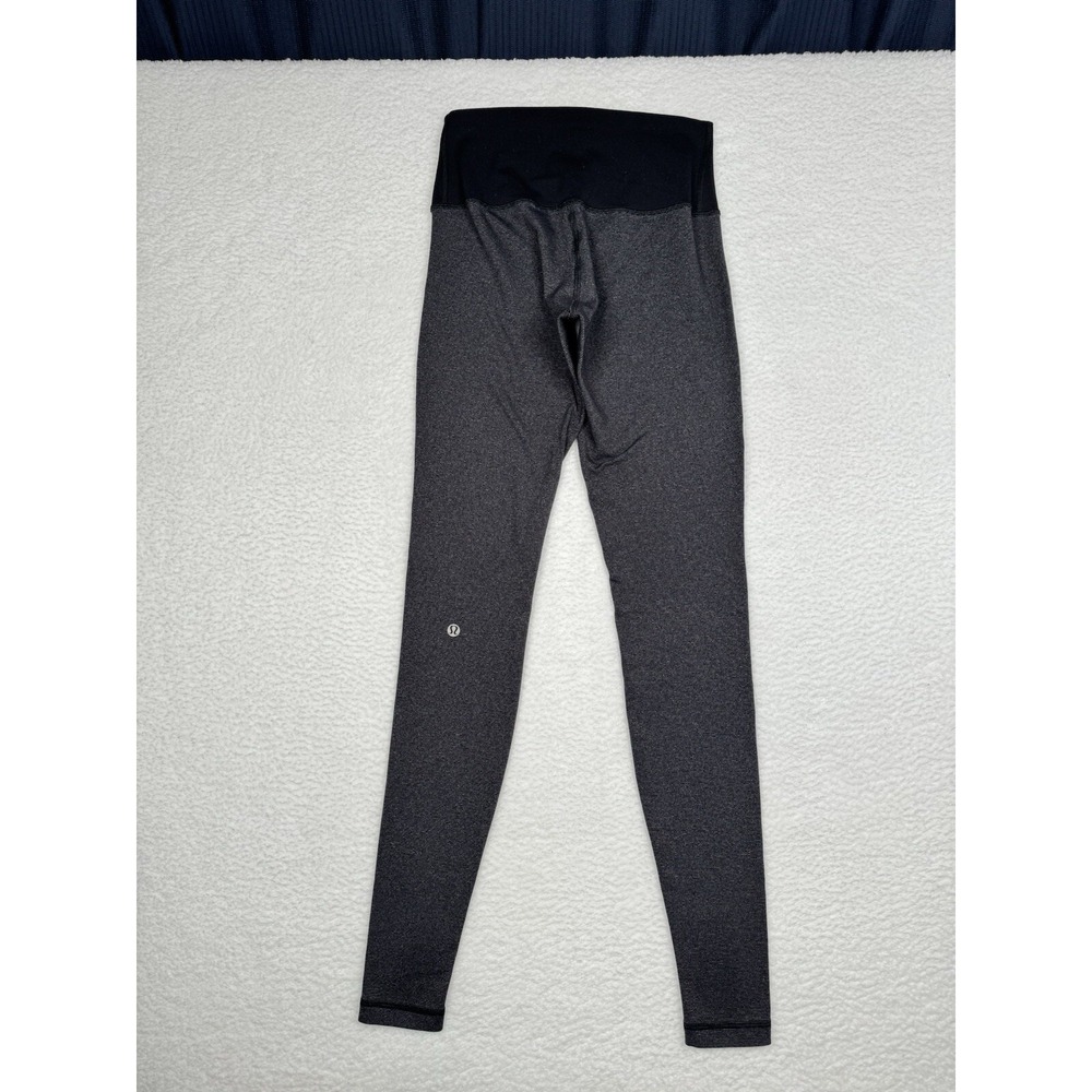 Lululemon Leggings Gray Black - Size ? (11" x 29.5")